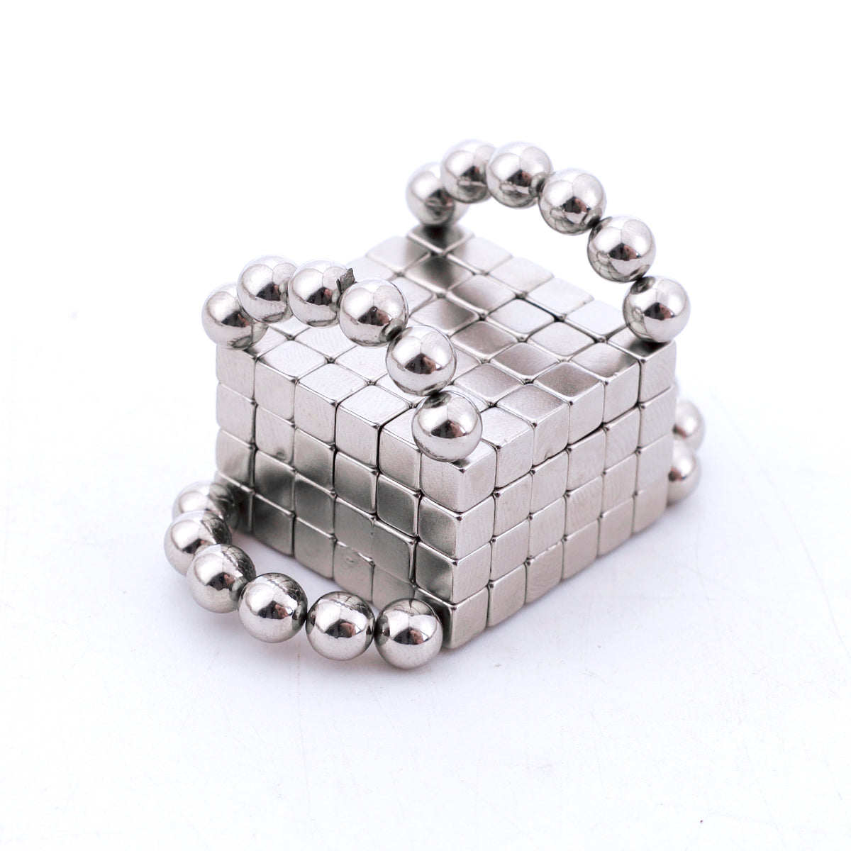 Square magnetic suction ball. Adult Fidgets Magnetic BallsToys for Anxiety and Stress, Desk Toys inOffice, Metal Putty Fidget Magnets Gift forAdults