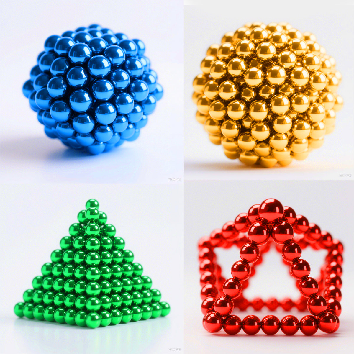 5MM 216 Pcs! Upgraded Building DeskToys for Stress Relief,Fidget Toys StressReliever Office Putty Toys Slime for 16+